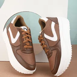 Fashion Victim Women Woven Design Heeled Lightweight Sneakers-image-64