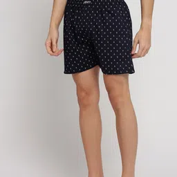 SHOWOFF Men Printed Slim Fit Boxers AM-131-11_Black image 5