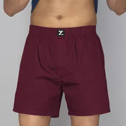 XYXX Men Pack Of 2 Pure Cotton Anti-Roll Breathable Boxers image 5