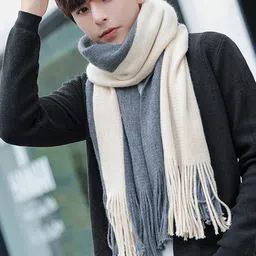 Alexvyan Men Patterned Acrylic Mufflers image 2