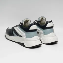 ZEESH Men Leather Sneakers image 2