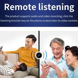 Pelupa Wireless 1080P Audio Video Hidden Indoor Nanny Camera for Home Offices Security Security Camera image 2