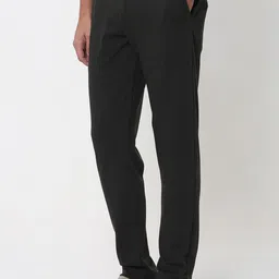 Mufti Men Self Design Slim Fit Trousers image 3