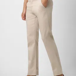 van heusen V Dot Men Mid-Raise Clean Look Slim Fit Trousers image 2