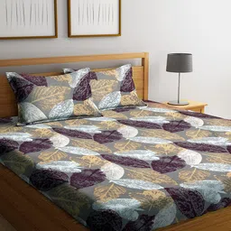 Arrabi Pack of 2 Printed 300 TC King Bedsheet with 4 Pillow Covers image 5