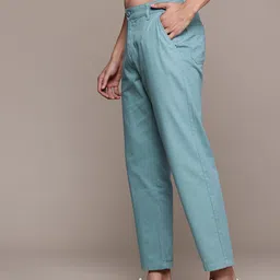 Roadster The Life Co. Men Pure Cotton Trousers image 2