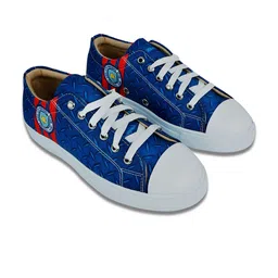 KobSook Men Printed Lace-Up Sneakers image 4