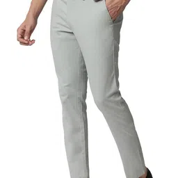 Basics Tapered Fit Stretch Trousers image 5