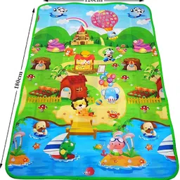 rv enterprise Polycotton Baby Bed Protecting Mat image 2