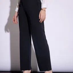 SASSAFRAS worklyf Women Formal Parallel Trousers image 2