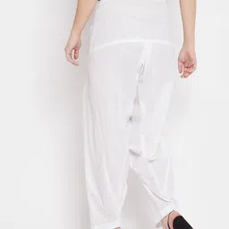 Clora Creation Pack Of 2 Solid Pure Cotton Salwars image 3