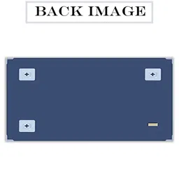 Art Street Grey Rectangular Glass Wall Mirror image 2