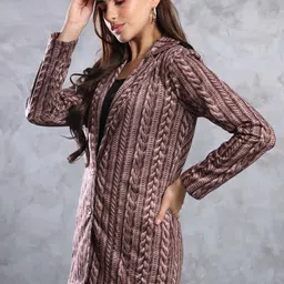 TANDUL Printed Notched Lapel Slim Fit Single Breasted Blazers image 2