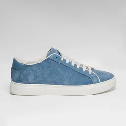 ZEESH Men Round Toe Lightweight Leather Sneakers image 2