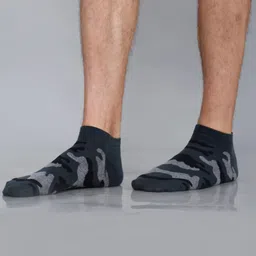 Dollar Socks Men Pack of 3 Patterned Cotton Shoe Liners image 5
