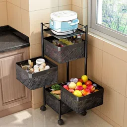 iconplus Steel Kitchen Trolley-picture-12