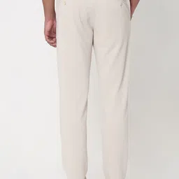 Mufti Men Slim Fit Mid-Rise Chino Trouser image 4