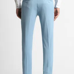 Peter England Men Mid-Rise Slim Fit Trouser image 3