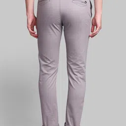 Parx Men Grey Tapered Fit Trousers image 5