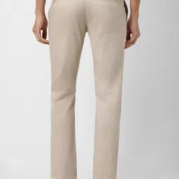 van heusen V Dot Men Mid-Raise Clean Look Slim Fit Trousers image 3