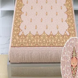 Qfab Grey Geometric 350 TC King Bedsheet with 2 Pillow Covers image 3