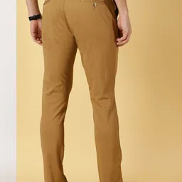 Thomas Scott Men Mid-Rise Smart Fit Easy Wash Chinos Trousers image 3