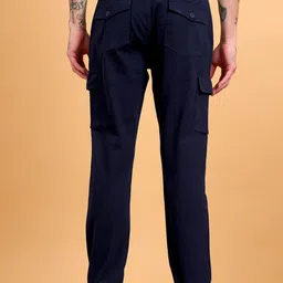 SILISOUL Men Smart Travel Features Cargos Trousers image 4