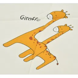 MORADO White & Green Cartoon Characters 150 GSM Single Bed Comforter image 3