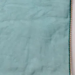 Meeranshi Floral Printed V-Neck Empire Pure Cotton Kurta with Trousers & Dupatta image 3