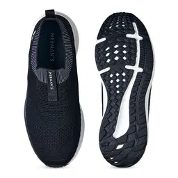 NEEMANS Unisex Textured Lightweight Comfort Insole Contrast Sole Slip-On Sneakers image 3