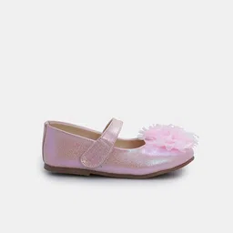 Minesole Girls Applique Detail Ballerinas image 5