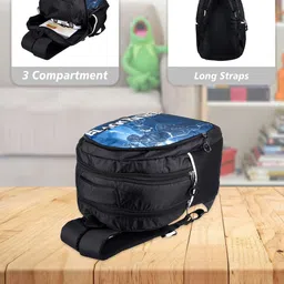 Kuber Industries Unisex Black Panther Printed Backpack image 4