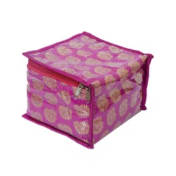 Kuber Industries Pink Printed 10 Pouches Jewellary Organisers image 5
