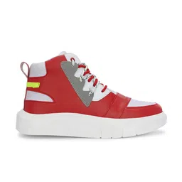 Hundo P Men Colourblocked Round Toe Sneakers image 5