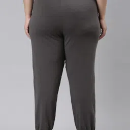 Go Colors Women Plus Size Mid-Rise Joggers image 4