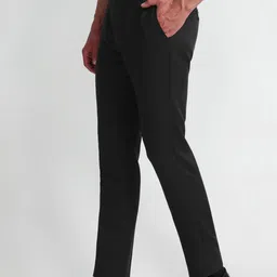 Arrow New York Men Slim Fit Mid-Rise Formal Trousers image 4