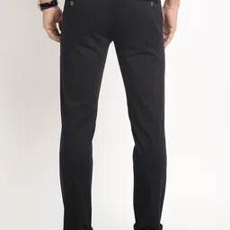 Turtle Men Relaxed Skinny Fit Stretchable Trousers image 5