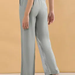 elleven Women Straight Fit Mid Rise Parallel Trousers image 4