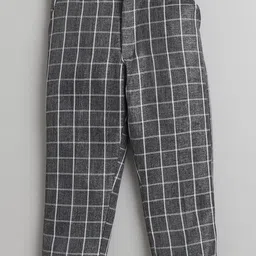 BAESD Boys Checked Shirt with Trousers image 2