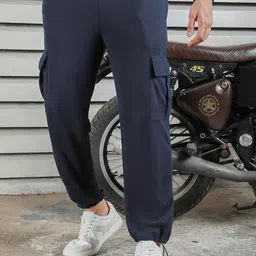 High Star Men Relaxed Straight Leg Mid-Rise Straight Fit Jogger-picture-17