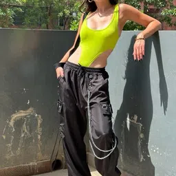 StyleAsh Loose Fit High-Rise Regular Trousers image 3