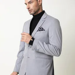 RARE RABBIT Men Berzu Tailored Fit Single-Breasted Blazer image 2