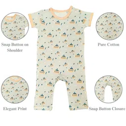 BAESD Infants Printed Pure Cotton Rompers image 2