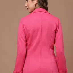 KASSUALLY  Women Notched Lapel Single-Breasted Blazer image 3