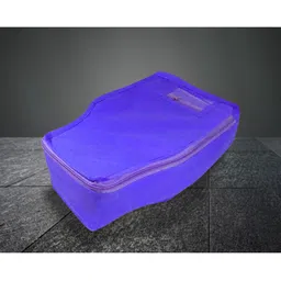 atorakushon  Blue Solid Blouse Wardrobe Storage Bag Organisers image 5