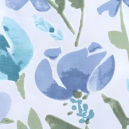 Texstylers Teal & Green 3 Pieces Printed Cotton Square Reversible Cushion Covers image 3