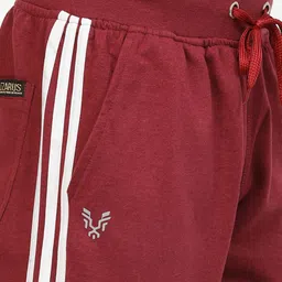 UZARUS Men Mid Rise Cotton Joggers image 3