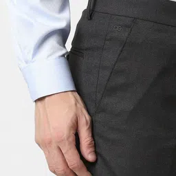 Peter England Men Slim Fit Trousers image 2