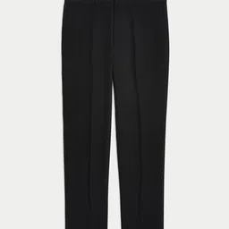 Marks & Spencer Men Slim Fit Mid-Rise Formal Trousers image 2