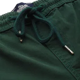 Roadster Men Green Regular Fit Solid Joggers image 5